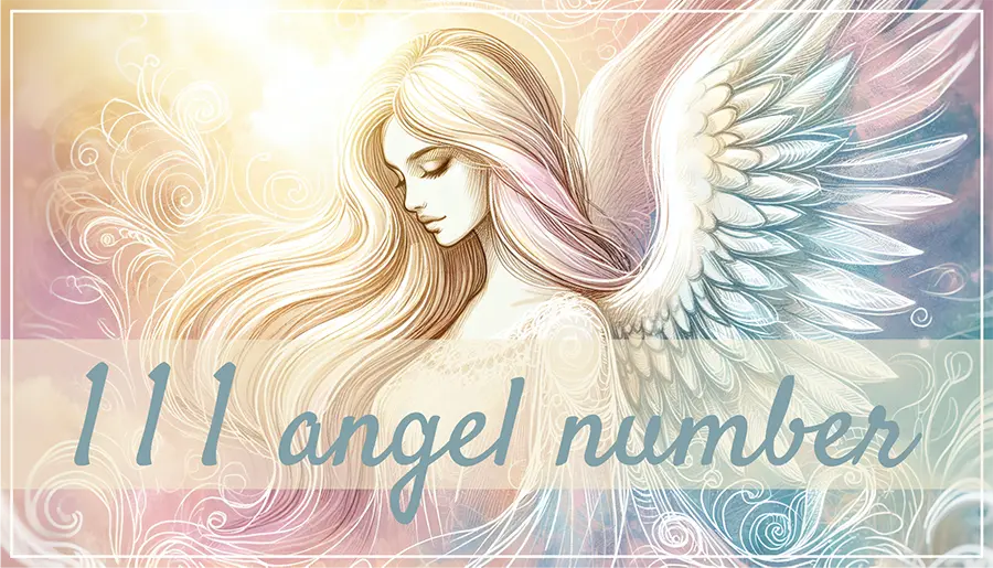 sketch of angel left side profile