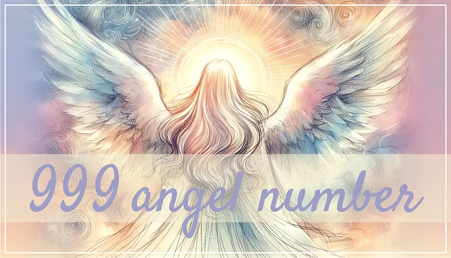 sketch of angel walking away towards sunlight